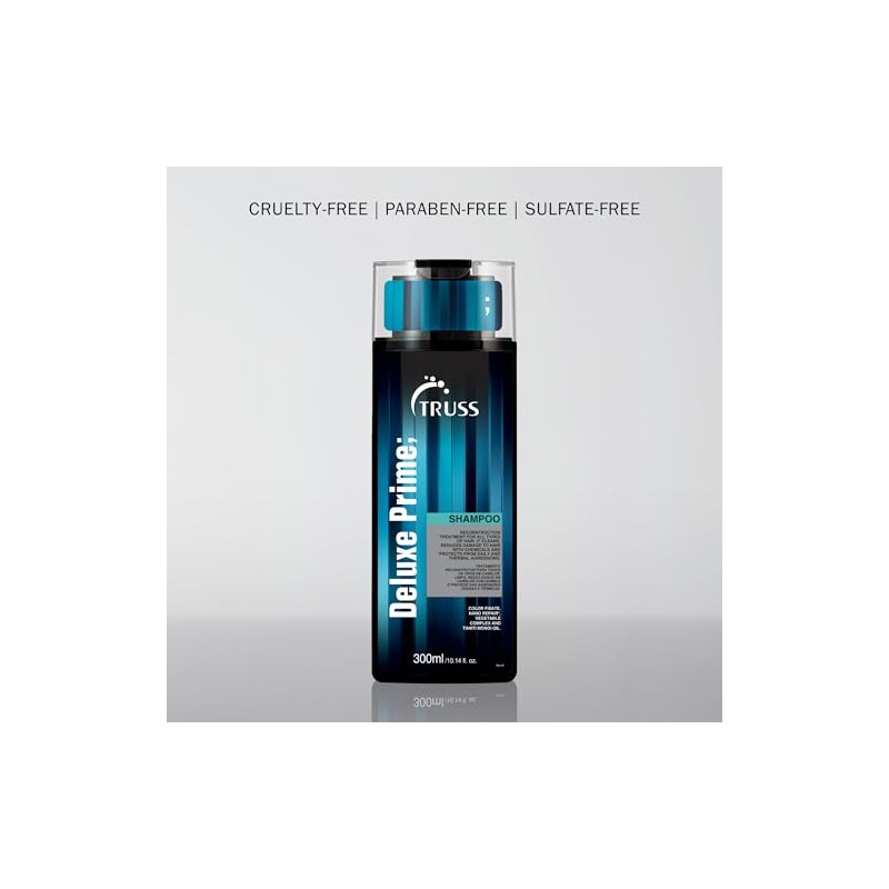TRUSS- Champú de primera calidad de lujo de 10,14 oz