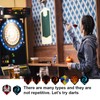 KAYEF Dart Flights, Pack of 102 Dart Wings, Standard Shape