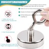 FPMYB Pack of 6 Magnetic Hooks, Extra Strong Magnetic Hooks,