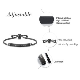 Minicremation Cremation Bracelet for Ashes Stainless Steel Urn Bangle for Ashes Memorial Keepsake Cremation Memorial Urn Bracelet - Adjustable, Stainless Steel, No Gemstone