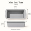 Silicone Baking Molds NonStick Rectangle Cake Pans Mini Loaf Pan
