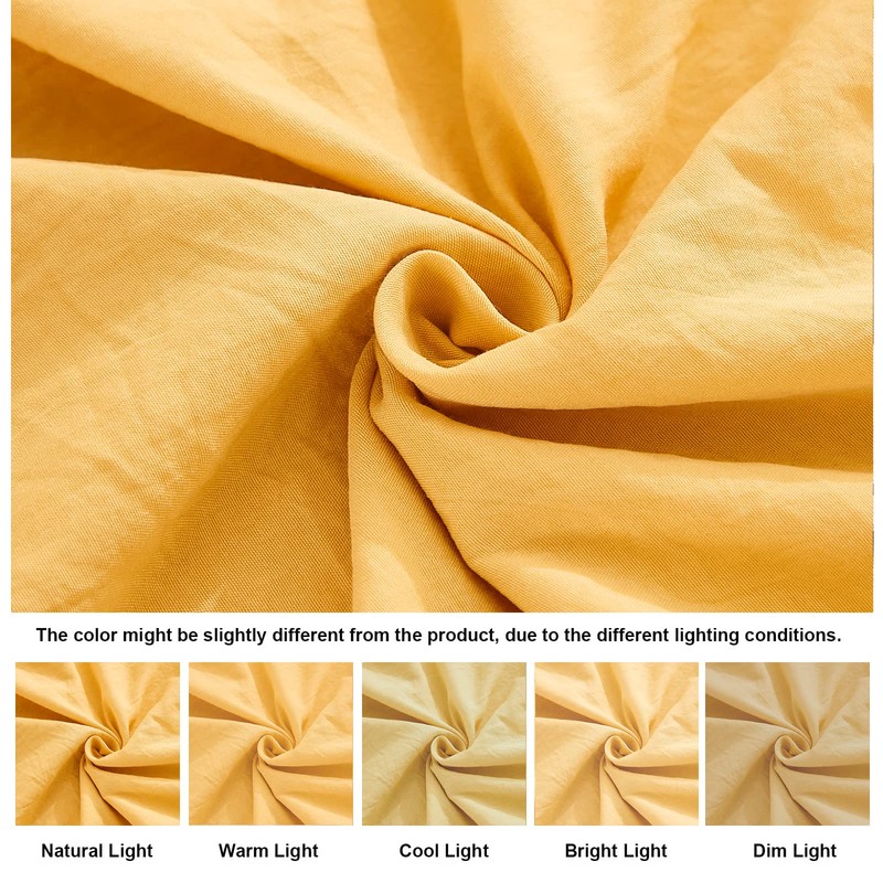 Yellow Body Pillow Cover Boho Body Pillow Cover Ginger Yellow