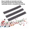 17 Keys Kalimba Stickers, Music Notes Decoration, Key Stickers, Paper