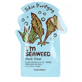 TONYMOLY SKIN PURIFYING I'M SEAWEED MASK SHEET 0.74 OZ - NEW