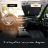 Car Auto Curtains – Retractable Front/Rear, Summer UV Shades