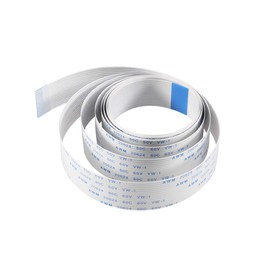 Aokin for Raspberry Pi Camera Cable, FFC Cable Ribbon Flex Extension Cable 15 Pin 1.0mm Pitch for Raspberry Pi, Octoprint Octopi Webcam, Monitor 3D Printer, etc, 200cm/78.74in