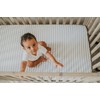 NODNAL CO. Gray Fitted Crib Sheet for Baby Mattress -