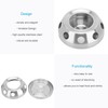 INTIRILIFE Teapot Warmer in Silver, 10 x 10 cm, Stainless