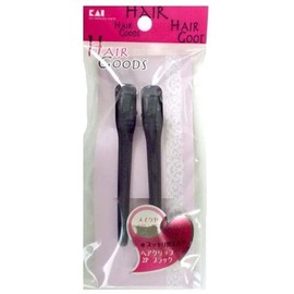 Kai HA3034 Hair Goods Hair Clip M 2P Black
