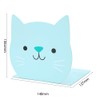 Lovely Cartoon Cat Pattern Kids Bookends Student Book Ends Metal