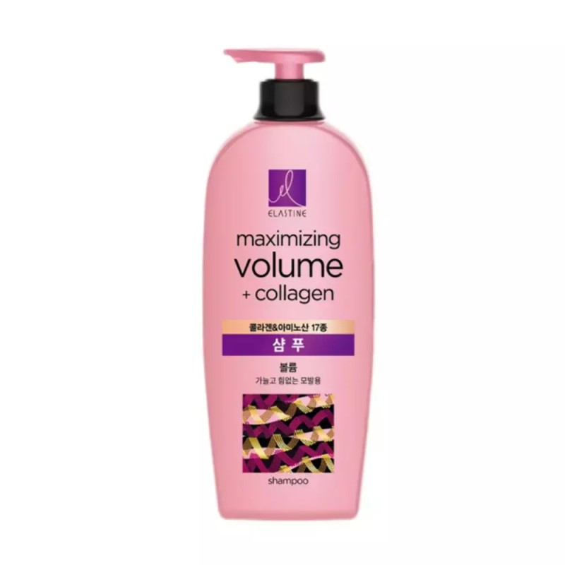 Elastine 엘라스틴샴푸 콜라겐 볼륨 샴푸 680ml 2개 Elastine Shampoo Collagen