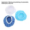 24 Packs Polishing Bonnet 6in/150mm Microfiber Nonwoven Cotton Buffing Pads