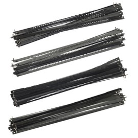 YullSorom 5-Inch Scroll Saw Blade Pin End Replacement 48 Pack for W 3921 3923, Drem, Crafts, Del, All 15in.and 16in.Scroll Saw for Wood, High Carbon Steel