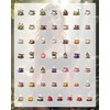 150Pcs Cartoon Teapot Stickers, Waterproof Teapot Sticker for Water Bottle