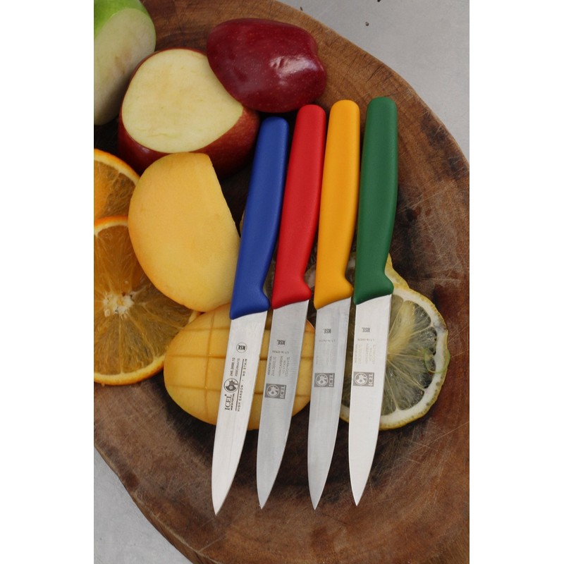 ICEL 4 Inch Paring Knife - Straight Edge, High Carbon