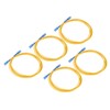 5PCS Optical Fiber Extension Cable Single Mode LSZH Sheath Fiber