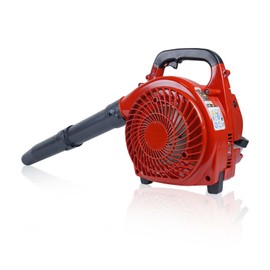 Handheld Leaf Blower, Gas Leaf Blower, 28cc 1.1 HP 2-Cycle 490 CFM Air Volume 180 MPH Powerful Lightweight Gas Blower Cruise Control for Yard, Ergonomic Design