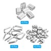 PATIKIL 24pcs Wire Rope Kit M4 Stainless Steel Thimble Wire
