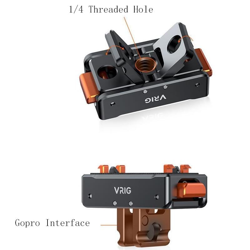 Coyktonty Quick Release Mount for INSTA360 Ace Pro/Ace/ONE X3/ONE X2/Gopro