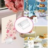 ZPSCXQ 50 Pcs Photo Holders for Tables, Menu Holders, Menu