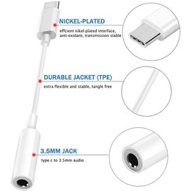 AUX USB Type-C to 3.5 mm Aux Headphone Audio Hands Free Jack Adapter for Android AU (12) (4)