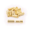 OliRC 6pairs 5.5mm Gold Plated Male and Female Bullet Banana