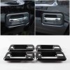 carmotion88 Gloss Black Car Door Handle Bowl Cover Protection Trim