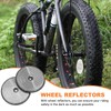 iplusmile 2 Pack Rear Reflector, Round Rear Reflectors Screw on