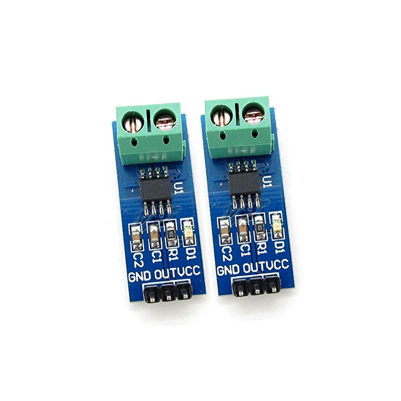 2 X 5A Range Electrical Parts Current Sensor Module ACS712