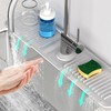 24 Inch Longer Faucet Mat for Kitchen Sink [5°Slope Fast