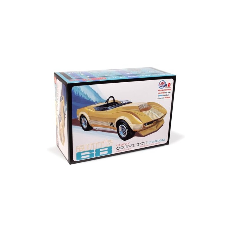 AMT 1236 1968 Chevy Corvette Custom 1:25