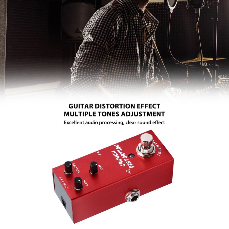 Guitar Distortion Effector Metal Shell Multiple Tones Electric Guitar Effect