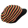 NY Rasta Cotton Beanie Visor (Black/Rasta)