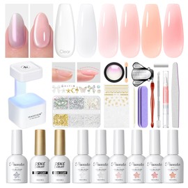 PEACECOLOR Gel Nail Set 6 Pieces Builder Gel 37