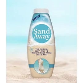 Sand Away Beach Powder Sand Remover For Legs Feet Holiday Travel Body Care 226g