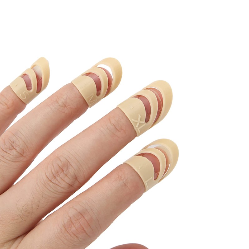 Guitar Picks, 4Pcs Thumb Picks Finger Pick Pack Guitar Finger