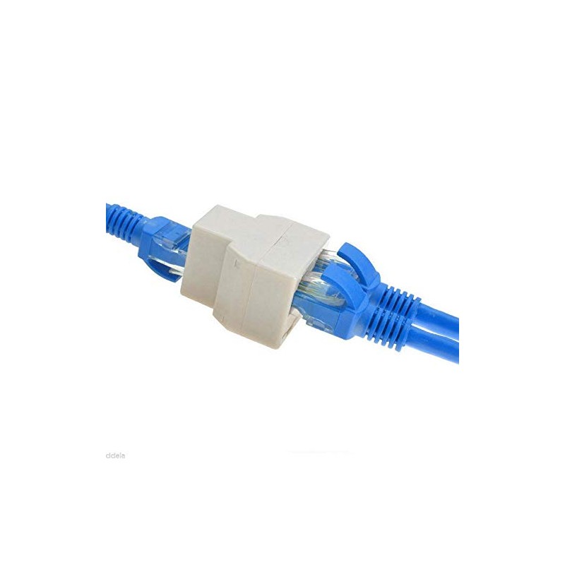 VizGiz 4 Pack RJ45 Splitter Connector Adapter 1 to 2