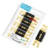 Chanzon 5pcs 100A ANL Gold Plated Bolt Fuse