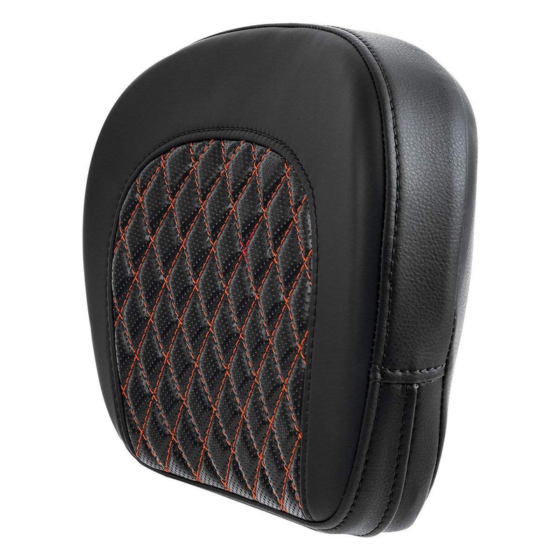 C.C. RIDER Leather Passenger Backrest Pad - Driver Rear for