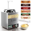 WantJoin Nacho Cheese Dispenser with Pump - 2.2Qt Nacho Cheese