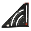 Triangle Angle Ruler Woodworking Folding Aluminum Alloy Measuring Tools 0