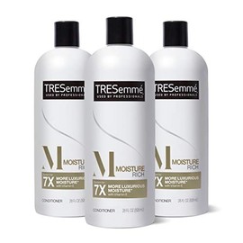 TRESemm TRESemm Moisture Rich Hydrating Conditioner 3 count for Dry Hair Formulated With Pro Style Technology 28 Fl Oz