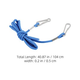 TOVINANNA 3pcs Boy Girl Mittens Lanyard Neck Strap Anti-Lost Glove Clips for Sports Ergonomic Design for Toddlers Reusable Nylon String for Skiing Outdoor Activities