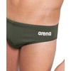 Arena Men's Team Swim Briefs Solid, Dark SAGE-White, 44