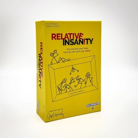 PlayMonster Relative Insanity Board Card Game Fun Family Nights 14 Years Old to Adult