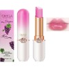 LIANGNISHI Color Changing Lipstick, Temperature Changing Lipstick, Jelly Lipstick, Moisturizing,