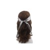 2pcs Edge control soft satin headband 2.3in width hair wrap