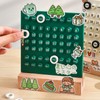 Wooden Kids Calendar DIY Hand Operated Develop Planning Skills Perpetual