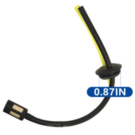 2 Pack Fuel Line 2 Hole Grommet Assembly Fuel Filter Primer Bulb for Hon da GX31 GX35 GX35NT GX22 GX25 GX25N GX25NT GX25T Engine Trimmer Brushcutter