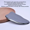 U Curved Shaped Terahertz Stone Gua Sha Facial Tool SPA